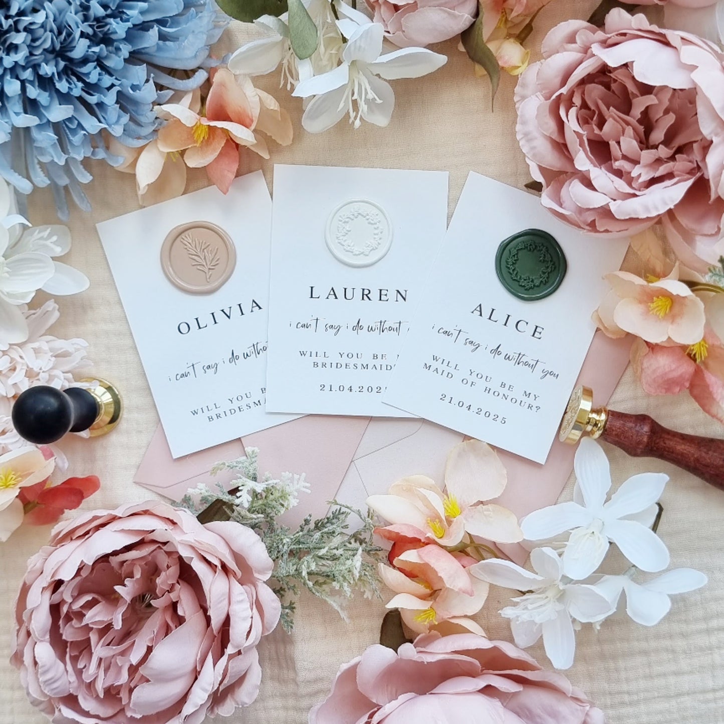 Personalised Bridesmaid Proposals