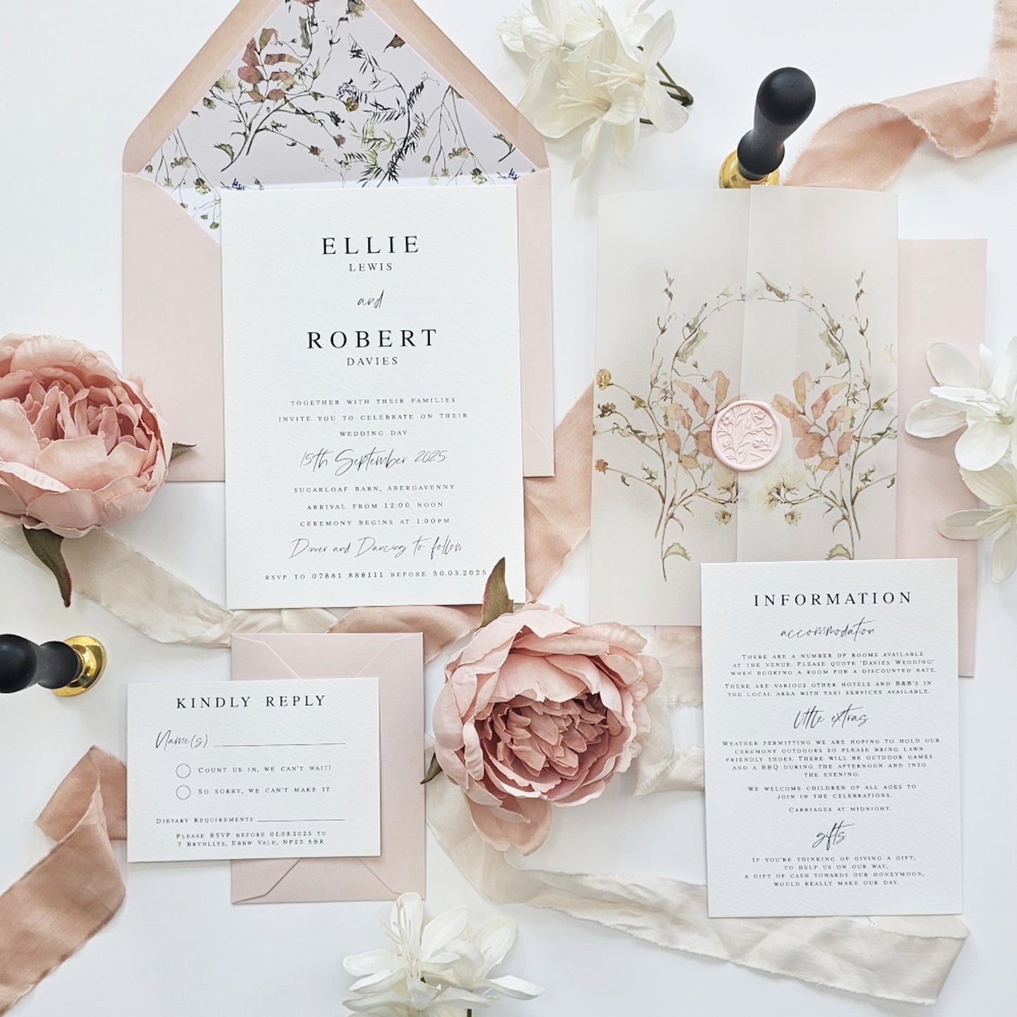 FLORENCE Wedding Invitations