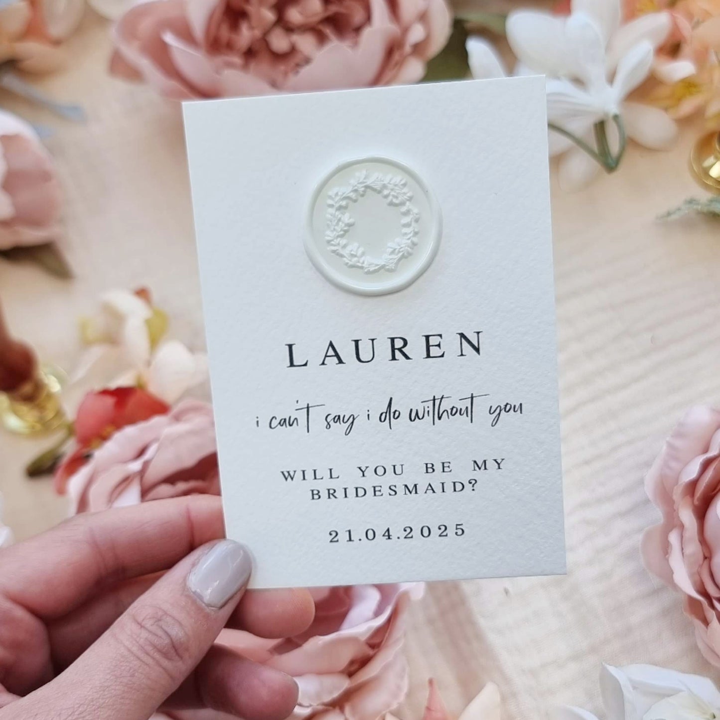 Personalised Bridesmaid Proposals