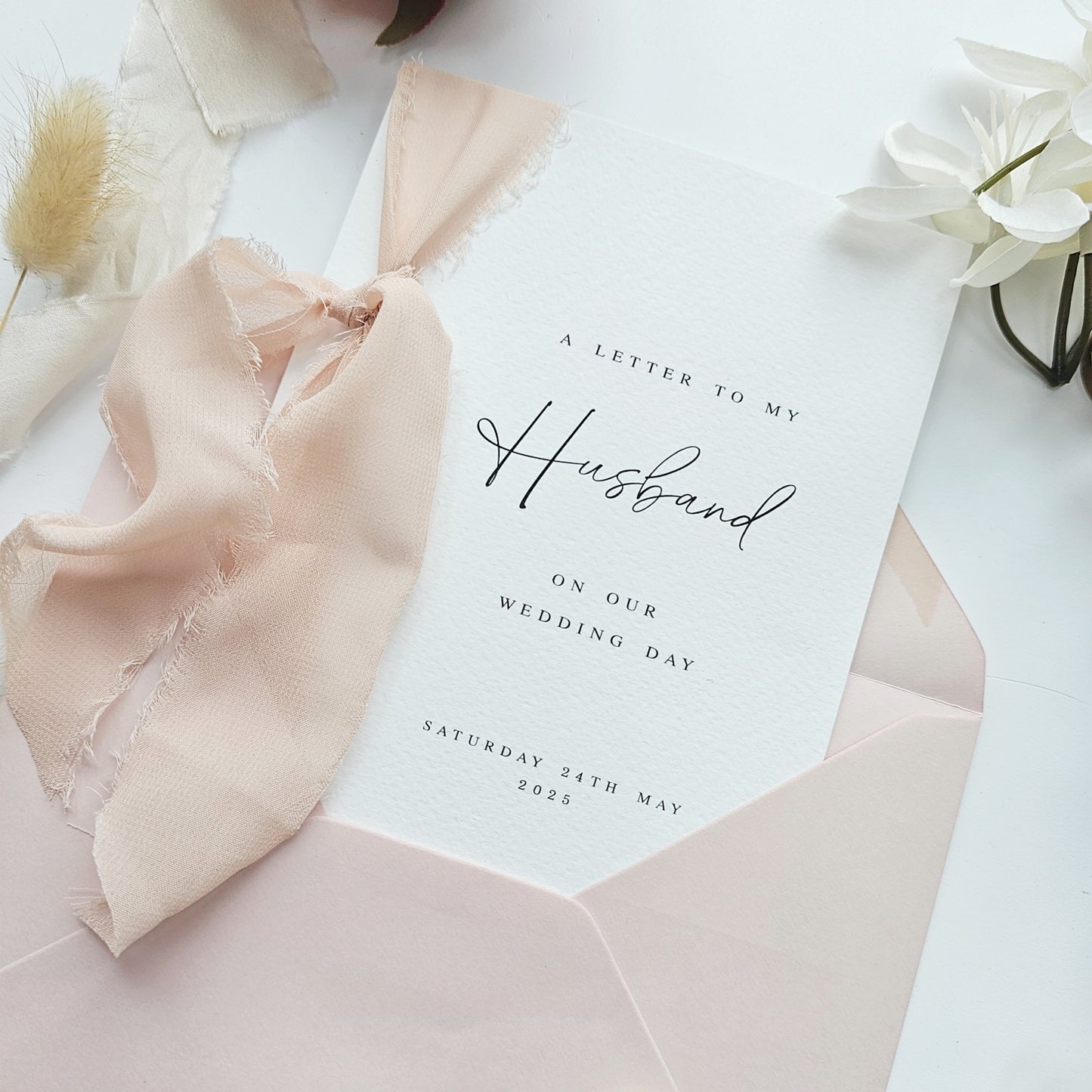 Wedding Letter to Husband
