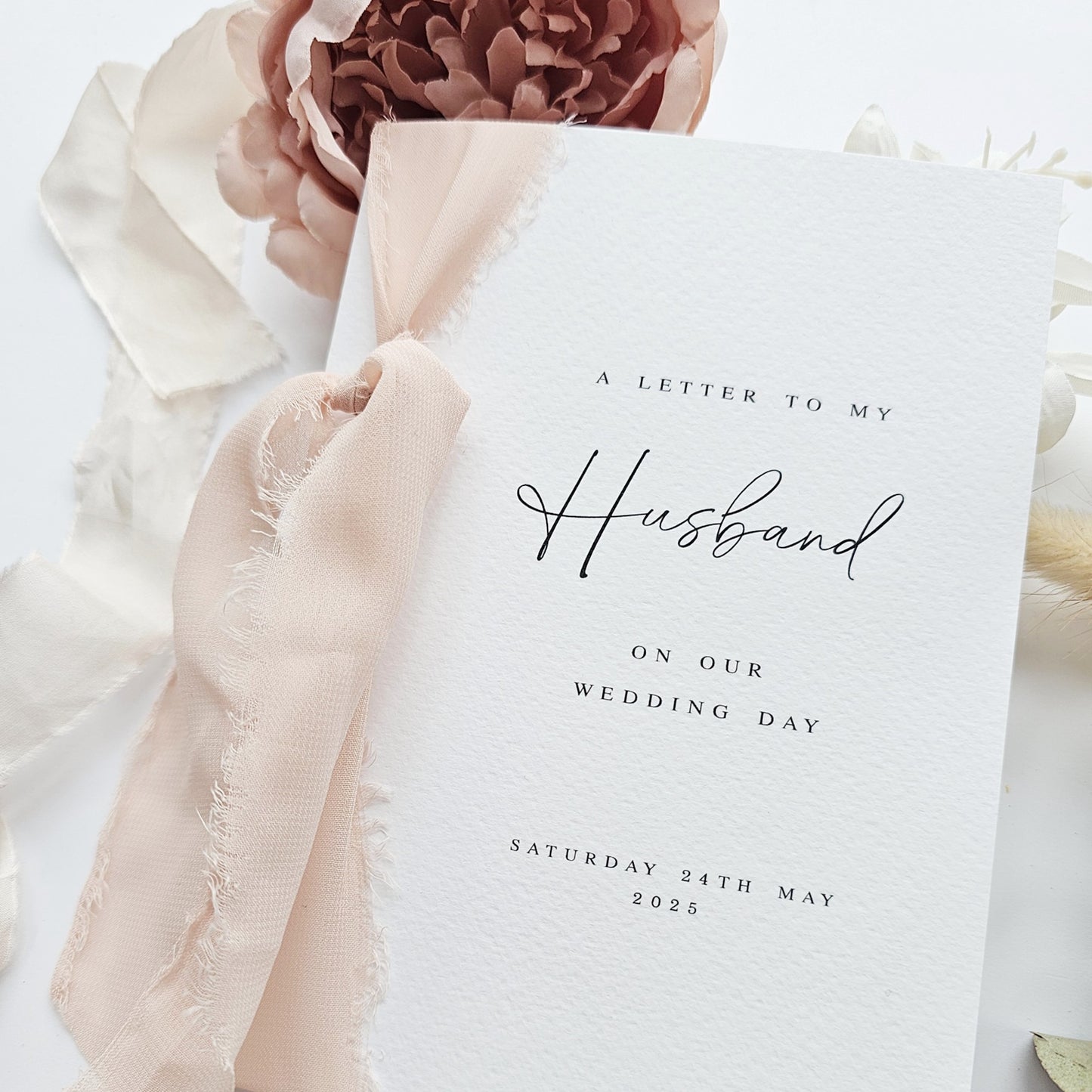 Wedding Letter to Husband