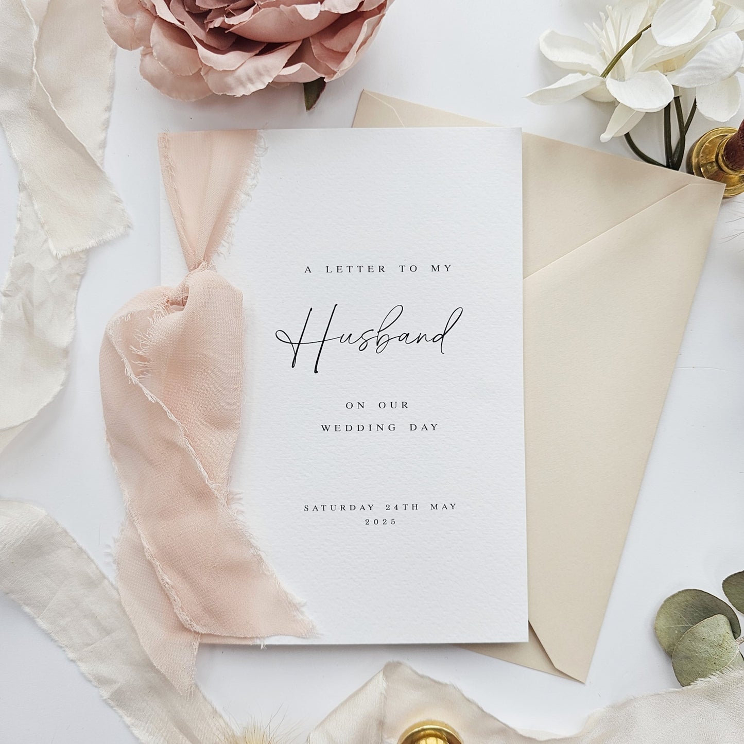 Wedding Letter to Husband