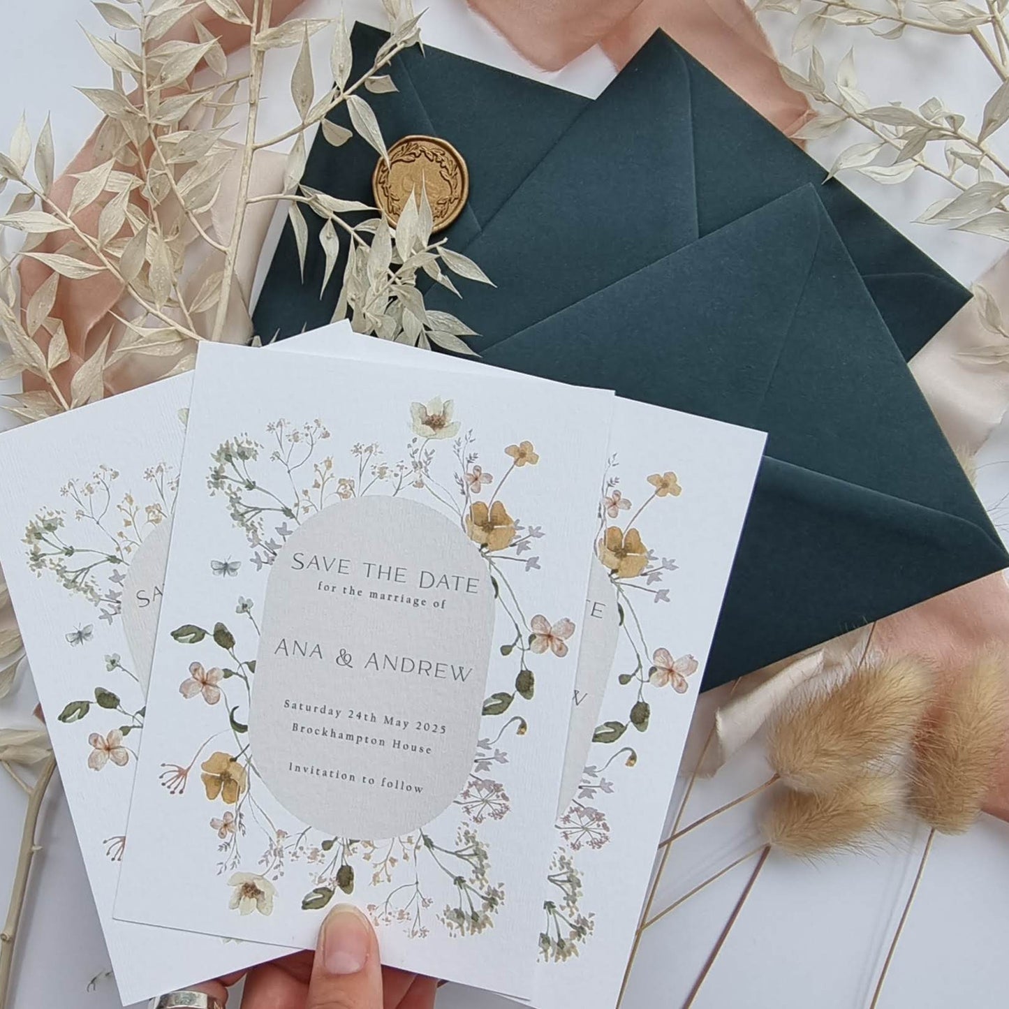 WILDFLOWER Save the Dates